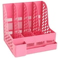 thumbnail image 1 of File Holder Sturdy Collapsible Large Capacity Magazine Divider Desktop Organizer, 1 of 10