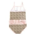 thumbnail image 2 of Hudson Baby Girls Baby Swimsuit, Leopard, 18-24 Months, 2 of 2