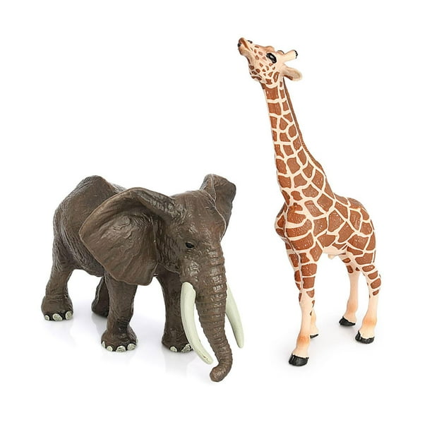 Set De 15 Figuras De Animales Del Bosque Y Safari – Juguetes Educativos De Plástico Realistas Para Niños De 3 A 8 Años