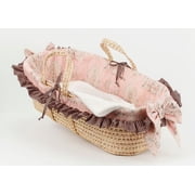 Cotton Tale NGMB Moses Basket, Nightingale - Brown