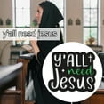 thumbnail image 6 of Y'All Need Jesus Pin for Backpack Funny Jesus Button Pins for Hat Decorations Christian Lapel Pins for Clothes Bag Accessories for Christian Religious Cross Brooch Metal Enamel Pin Badge, 6 of 8