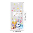 thumbnail image 2 of Easter Decoration, Ongmies 50 Pcs Easter Candy Packaging Bags Easter Bags Happy Easter Bags Easter Eggs Plastic Bag Clear Colorful Easter Bunny Goodie Candy Bags for Easter, White, 2 of 5