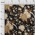 thumbnail image 2 of oneOone Cotton Cambric Brown Fabric Asian Chinese Sewing Craft Projects Fabric Prints By Yard 56 Inch Wide, 2 of 4