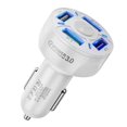 thumbnail image 1 of Cargador de coche de 35 W QC 3.0 Adaptador de cargador de coche Accesorios para teléfonos móviles (Blanco), 1 of 3