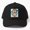 Black, variant on Grandpa the Man Baseball Hat, Grandfather Family Statement Graphic Design, Classic Cap