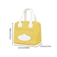 thumbnail image 3 of Cute Lunch Box,Insulated Lunch Bag, Large Kawaii Portable Waterproof Reusable Lunch Tote Bag for Women Men Adult Picnic Working Hiking Beach, 3 of 7
