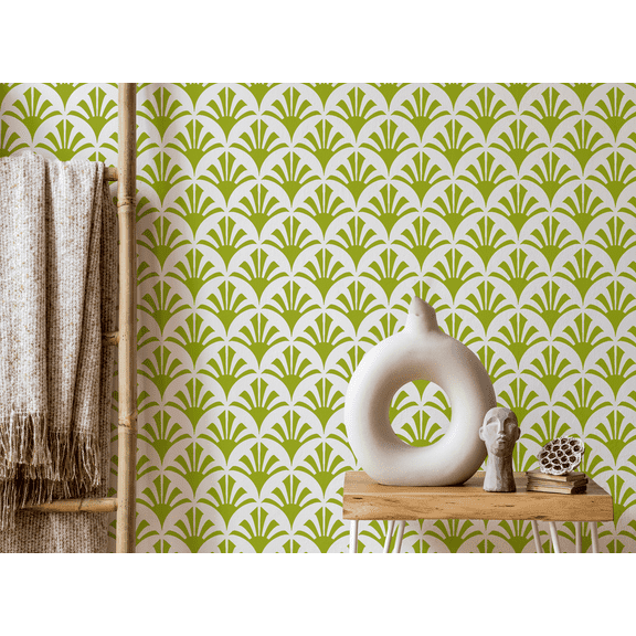 Geometric Pattern Stencil - Art and Wall Stencil (5"x6")