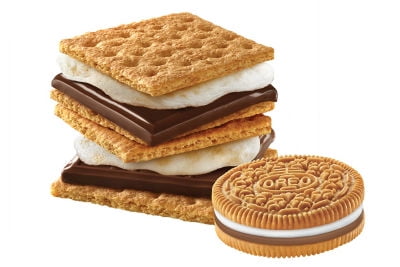 Nabisco Oreo S Mores Graham Flavored Sandwich Cookies Limited Edition 10 7 Oz Walmart Com