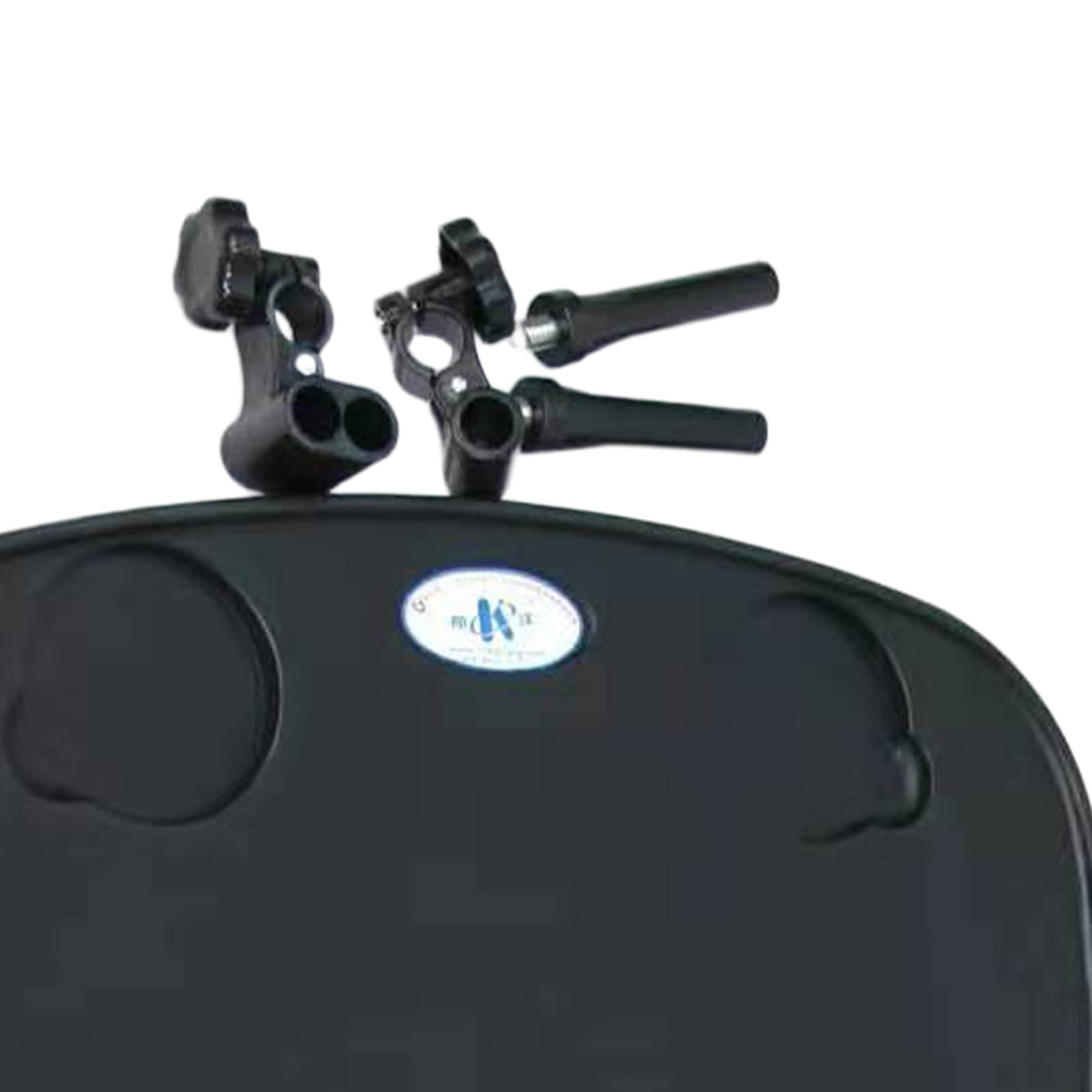 Wheelchair Lap Tray with 2 Cup Holder Portable Mobility Aid Desk for Resting