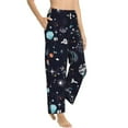 thumbnail image 2 of Fotbe Galaxy2 Women's Pajama Pants,Sleepwear Pants,Pj Bottoms Drawstring And Pockets-Medium, 2 of 9