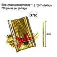 thumbnail image 2 of 202Pcs Candy Treat Bags Clear Cellophane Bag& Small Treat Bags with Ties, Thickening Plastic Party Favor Bags for Lollipop Sticks Chocolate Cookie Chocolate Wrapping,,15*20，G41754, 2 of 7