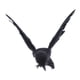 thumbnail image 2 of cuervos emplumados, accesorios de cuervos de pájaros negros, jardín de Halloween, 2 of 9