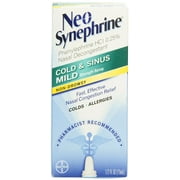 Neo Synephrine Cold & Sinus Mild Strength Spray, 0.5 Fl. Oz.