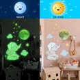 thumbnail image 4 of New Cartoon Elephant Moon Star Creative Fluorescent Wall Stickers Decorative Stickers Wall Stickers Wall Plug Sticker, 4 of 5