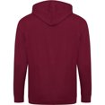 thumbnail image 2 of Awdis Plain Mens Hooded Full Zip Hoodie / Zoodie, 2 of 3