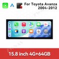 thumbnail image 3 of ZWNAV 15.8 inch Android 15 Car Radio For Toyota Avanza 2004-2012 HD Multimedia Video Player Navigation GPS DVD 4G DSP Stereo Bluetooth, 3 of 15