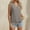 Grey, variant on TIANZEN Womens Sleeveless Ruffled V Neck Tops Summer Linen Tank Tops Solid Color Edge Hem Camisoles Neck Tee Shirt Women Active Wear Tops Running Tee Shirts Women