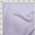 thumbnail image 3 of oneOone Polyester Lycra Pastel Purple Fabric Asian Ikat Sewing Material Print Fabric By The Yard 56 Inch Wide, 3 of 4