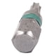 thumbnail image 4 of Juego de 4 puntas de destornillador de seguridad Torx con vástago hexagonal T15, color gris, longitud de 25 mm, 4 of 4