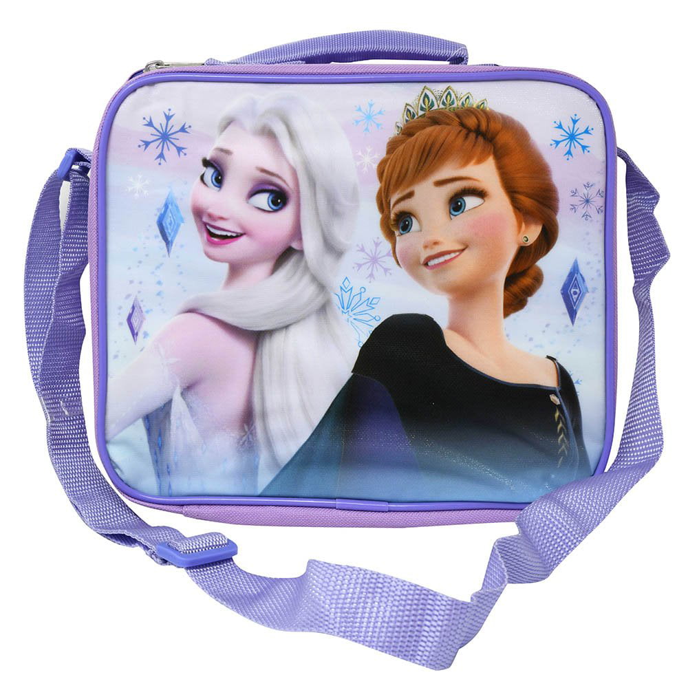 Disney Frozen Elsa Anna Kids School Insulated Lunch Bag Thermal Cooler Tote  Food Picnic Bags Children Travel Lunch Bags
