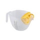 thumbnail image 1 of Billuyoard Taza medidora Jarra medidora Tazón de filtro Herramientas para hornear Malla densa Comodidad Operación simple Escala transparente Type2 NO2, 1 of 6