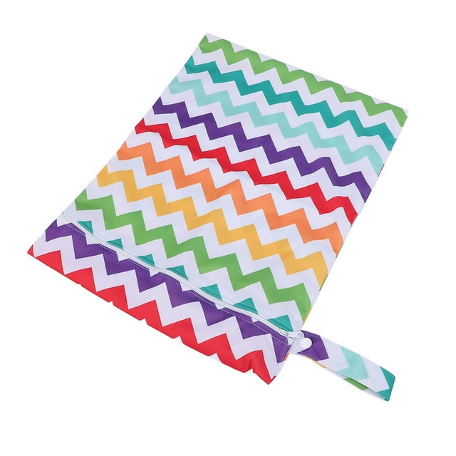 Bolsa de Almacenamiento de Pañales para Bebés, Bolsas de Almacenamiento de Pañales Transíbles Reutilizables 2 Bolsillos para viajar al aire libre