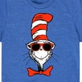 thumbnail image 3 of Dr. Seuss - Cat In The Hat Cool Shades - Toddler And Youth Short Sleeve Graphic T-Shirt, 3 of 6