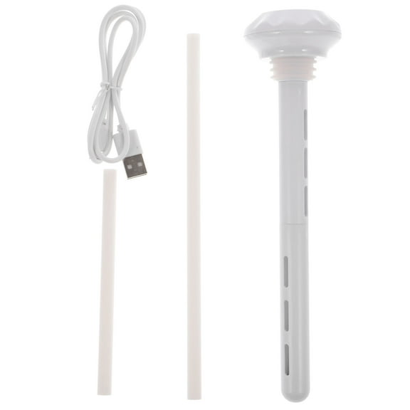 ITSELFER 1Pc USB Humidifier Rod Creative Humidifier Bar Air Humidifying for Home Office Bedroom (White)
