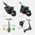 Electric Vehicle Brake setfor Ebike Hydraulic Brake caliper set 2Pin