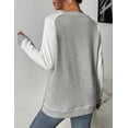 thumbnail image 5 of Zeagoo Oversized Tunic Tops for Women Loose Fit Long Sleeve Tunic Shirts Fall Tunics Casual Knit Tops Lightweight Hoodies, 5 of 6