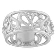 thumbnail image 2 of Sterling Silver 1/10ct TDW Round Cut Diamond Ring (H-I,I1-I2), 2 of 5
