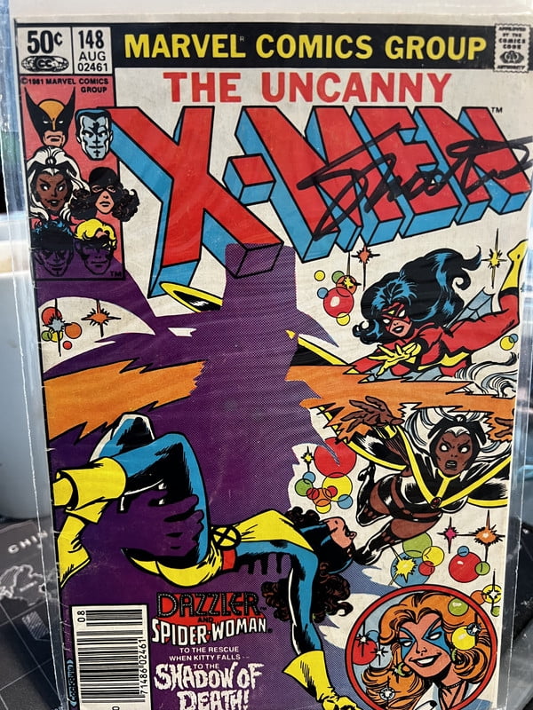 Uncanny X-Men #148 Signed Jim Shooter FINE