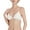 Beige, variant on Triangle Bras for Women Deep V Neck Bra Soft Comfy No Underwired Bras Comfort Breathable Solid Color Everyday Bra