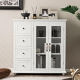 thumbnail image 2 of Giantex Buffet, Armoire de Rangement de Cuisine avec Rangement pour Salle à Manger, Console de Placard, 2 of 9