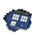 thumbnail image 2 of Servilletas de papel Underground Toys Doctor Who TARDIS, 20 unidades, 2 of 6