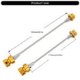 thumbnail image 3 of Road Bike AntiTheft Quickly Release Skewers Bicycles Hubs Levers Bicycles Front Rear Hubs Aluminum Alloy Bike Skewers, 3 of 9