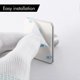 thumbnail image 2 of UBIUO Towel Hook Adhesive, Bathroom Robe Hook, Heavy Duty Wall Hook for Bedroom, Kitchen, Closet, SUS304 Stainless Steel Brushed Finish, 4 Pack, A7060, 2 of 4
