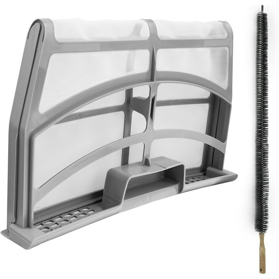 W10859086 Dryer Lint Screen Filter with Dryer Lint Brush Replacement for Whirlpool Maytag Kenmore Dryer Replaces 4378144 W10608811 W10701353 AP5999318 PS11731421 EAP11731421 MEDB835DW4 MEDB835DW3