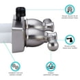 thumbnail image 4 of Dura Faucet DF-SA100L-SN RV Shower Faucet Valve Diverter with Hot/Cold Handles (Brushed Satin Nickel), 4 of 4