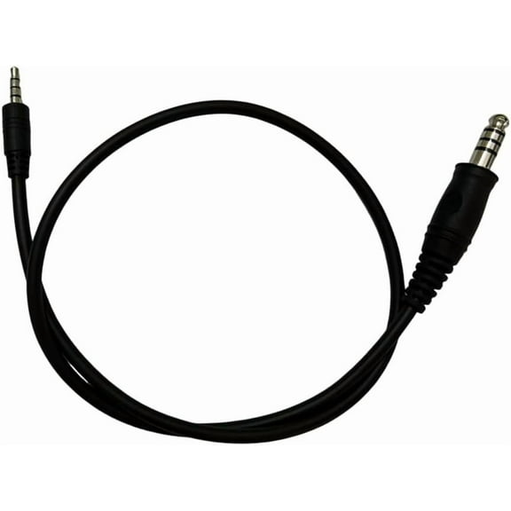 3.5mm/7.1mm U174 Cable for U94 PCI PTT Adapter Military Hunting Tactical Headset Walkie Talkie Motorola Kenwood BAOFENG Radio