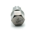 thumbnail image 2 of TEMO 55/10Pt Wheel Lock Lugnut Anti-Theft Lug Nut Screw Removal Key Socket S3057 for Vw Audi, 2 of 3
