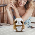 thumbnail image 4 of EDhome Plush Panda Stuffed Figurine, Ultra Soft Cuddly Fluffy Filled Plush Doll, Skin Friendly Durable Stitching Cute Companion Decor for Home Office Desktop Tabletop and Shelf Display, E, 4 of 6