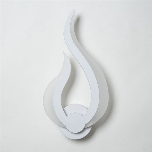 Vuszr Modern Wall Sconce Cool White LED Acrylic Shade Indoor Lighting