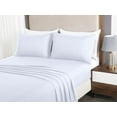 thumbnail image 4 of Chezmoi Collection Liam 7-Piece White Bed in a Bag King Comforter Set with Sheets Medallion Embossed Bedding Set, 4 of 9