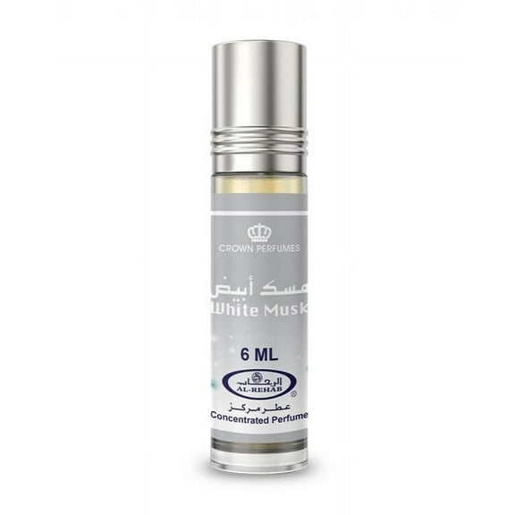 Al-Rehab White Musk Roll On Perfume Oil 6 mL