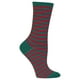 Hot Sox Originals Chaussettes d'Équipage à Rayures Fines, Taille de Chaussure 4-10.5, Rouge – image 1 sur 1