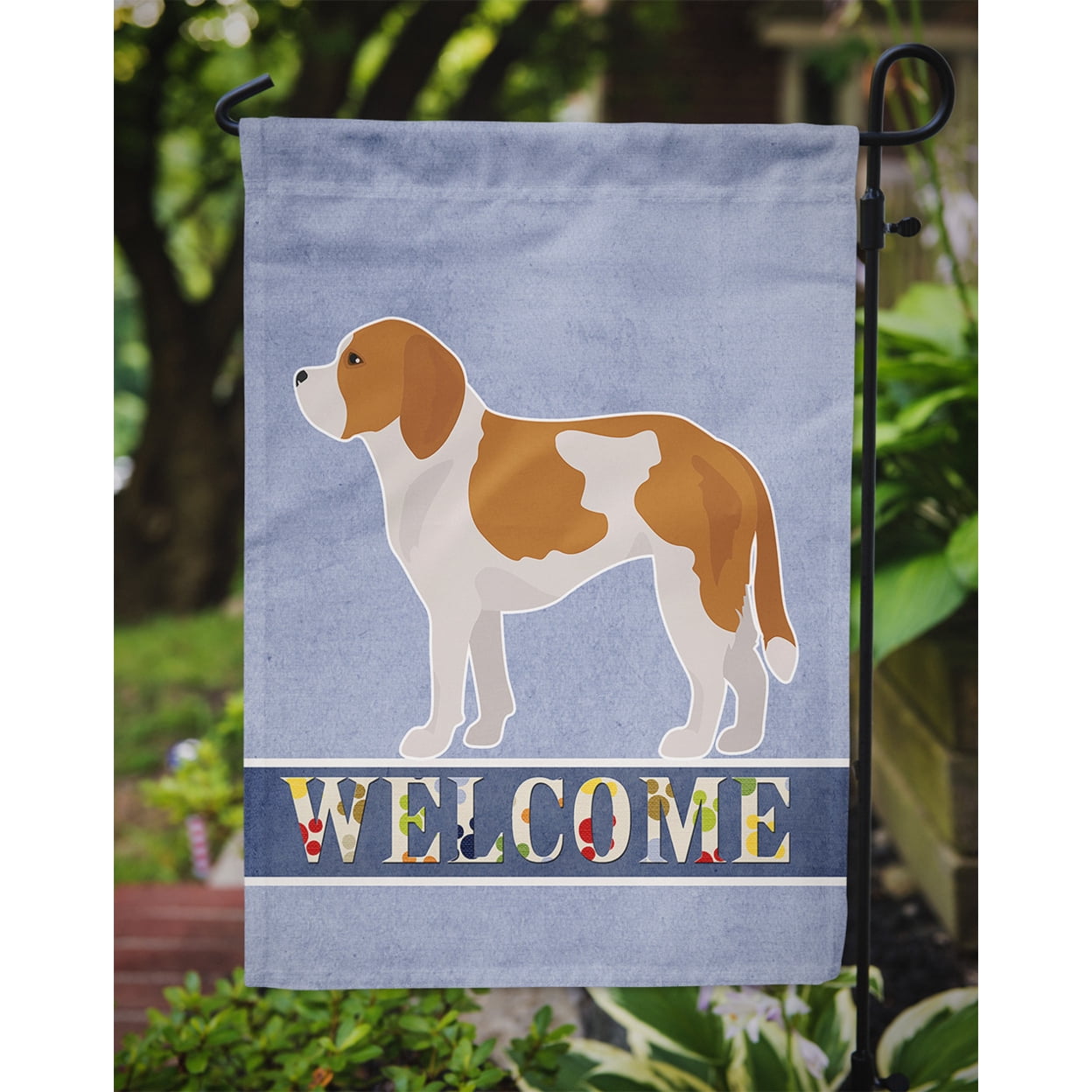 Carolines Treasures CK3708GF Beaglier 1 Welcome Flag Garden Size  Small multicolor