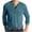 Blue, variant on Maplenight Henley Shirts for Men Long Sleeve Button Pullover Tops Fall Winter Loose Casual Comfy Work Business Mens Shirts with Pocket