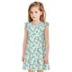 thumbnail image 1 of Balery Daisy Floral A Camisón de princesa para niñas, pijama de algodón con mangas abullonadas, suave y bonito.-Medium, 1 of 6