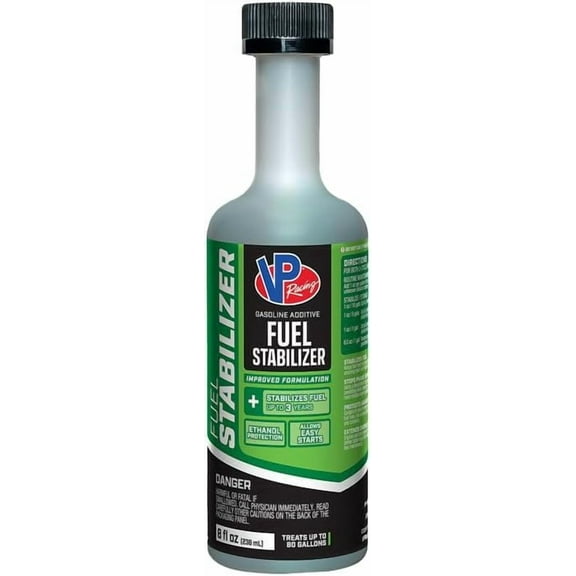 VP Racing 2815, Fuel Stabilizer with Ethanol Armor - 8 Ounce (6 Pack)